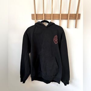 Black Full Zip Holy Mountain Hoodie